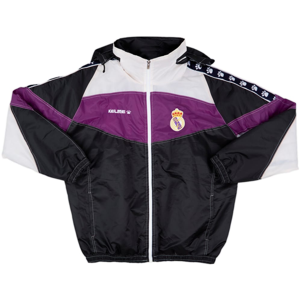 1997-98 Real Madrid Kelme Hooded Rain Jacket - 7/10 - (XL)