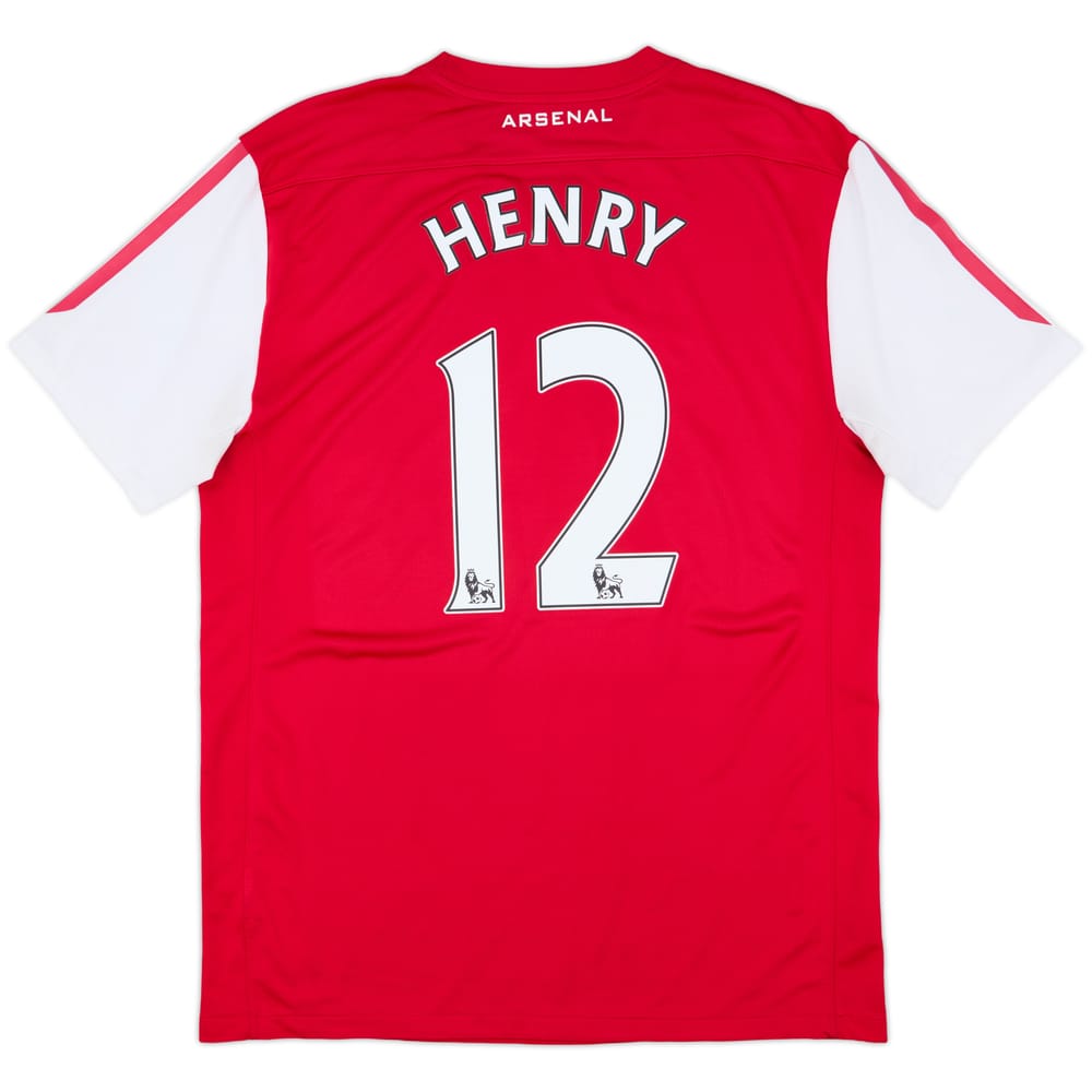 2011-12 Arsenal Home Shirt Henry #12 - 7/10 - (L)