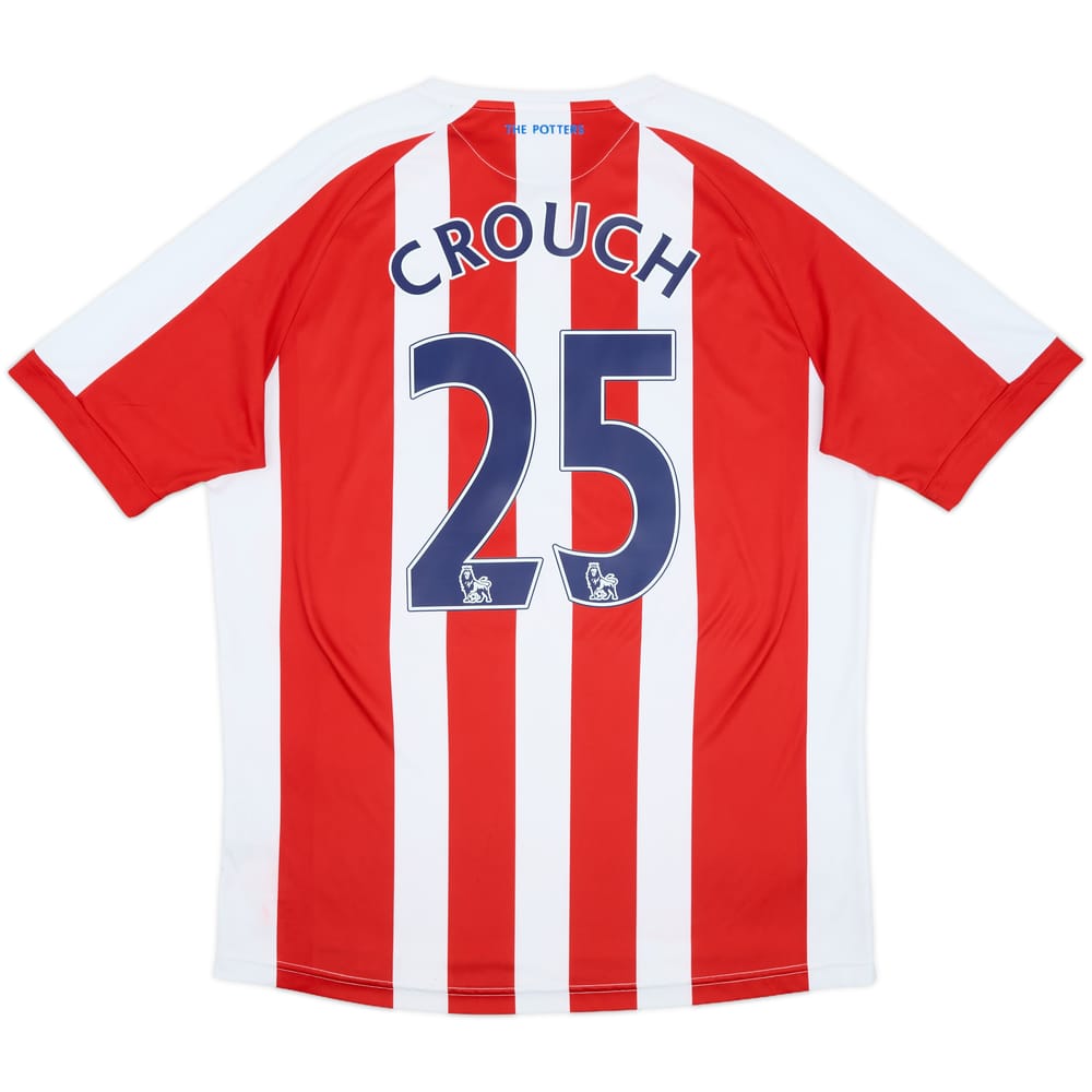 2014-15 Stoke City Home Shirt Crouch #25 - 8/10 - (L)