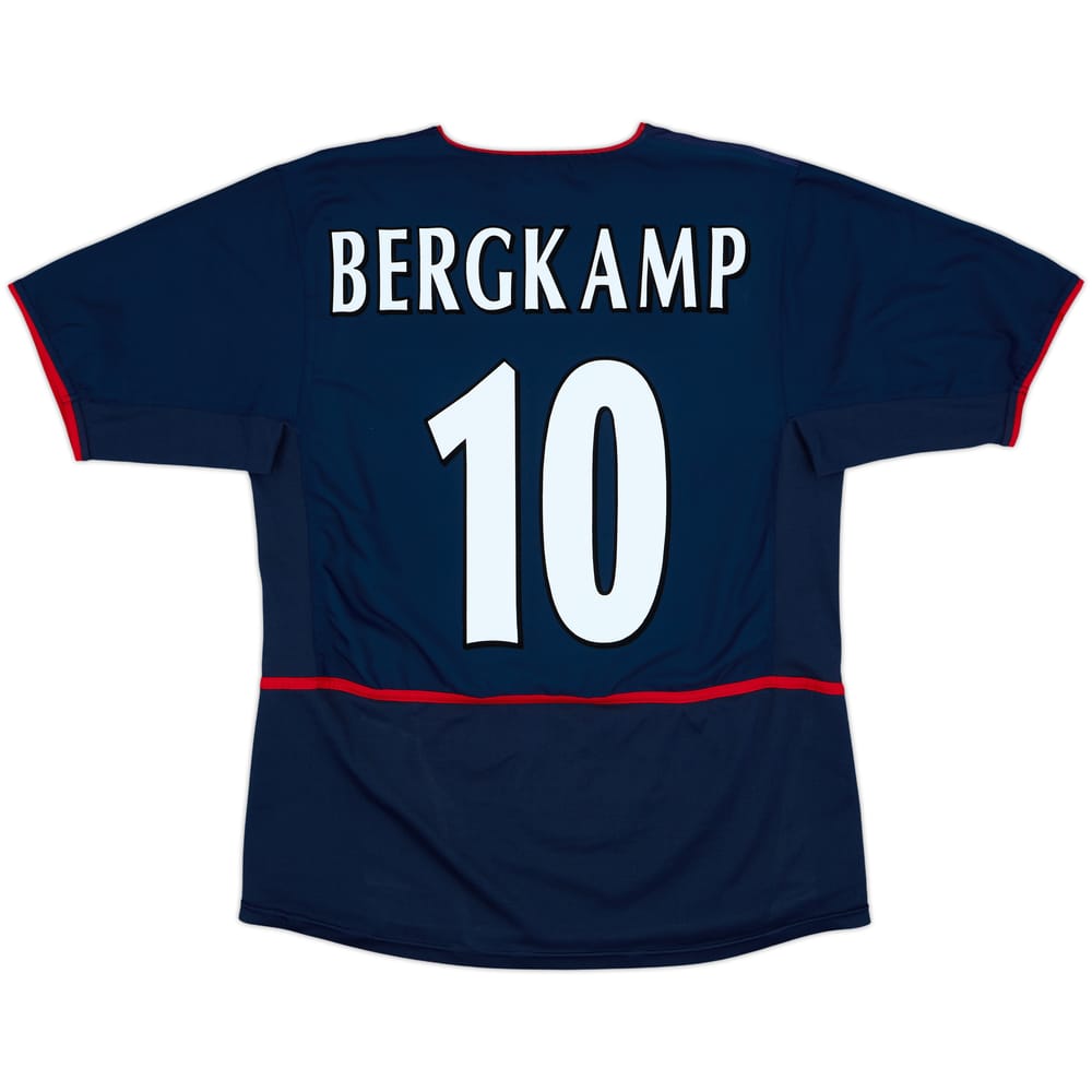 2002-04 Arsenal Away Shirt Bergkamp #10 - 6/10 - (M)
