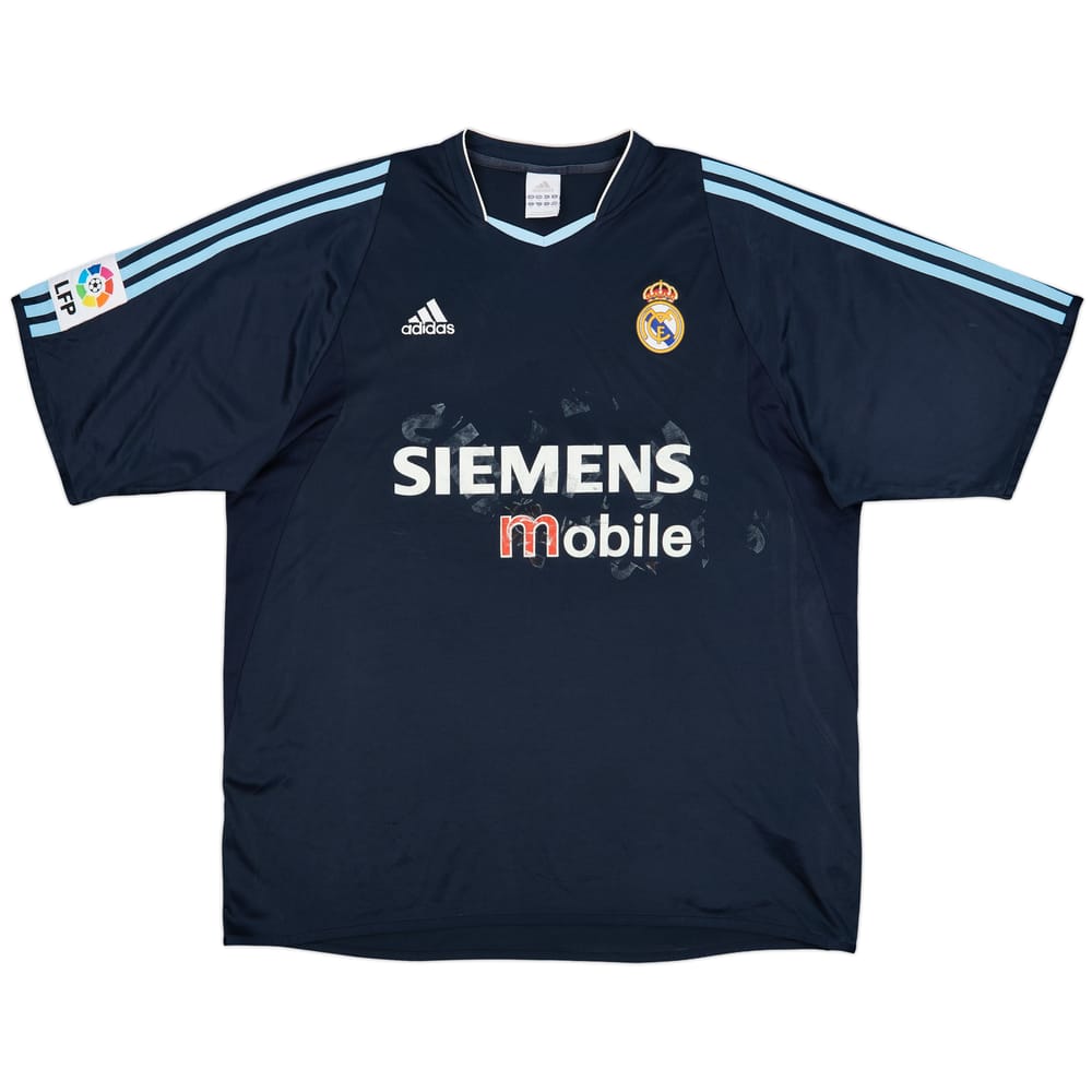 2003-04 Real Madrid Away Shirt - 4/10 - (XL)