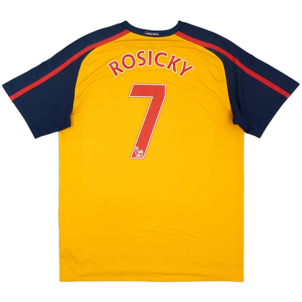 2008-09 Arsenal Away Shirt Rosicky #7 - 6/10 - (L)