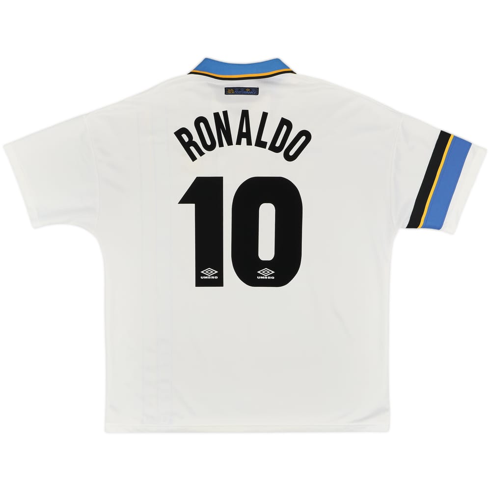 1997-98 Inter Milan Away Shirt Ronaldo #10 - 9/10 - (XXL)