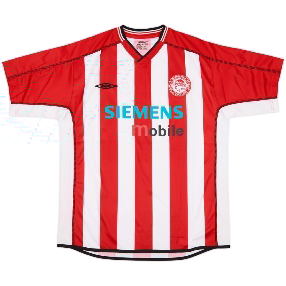 2002-03 Olympiakos Home Shirt - 9/10 - (M)