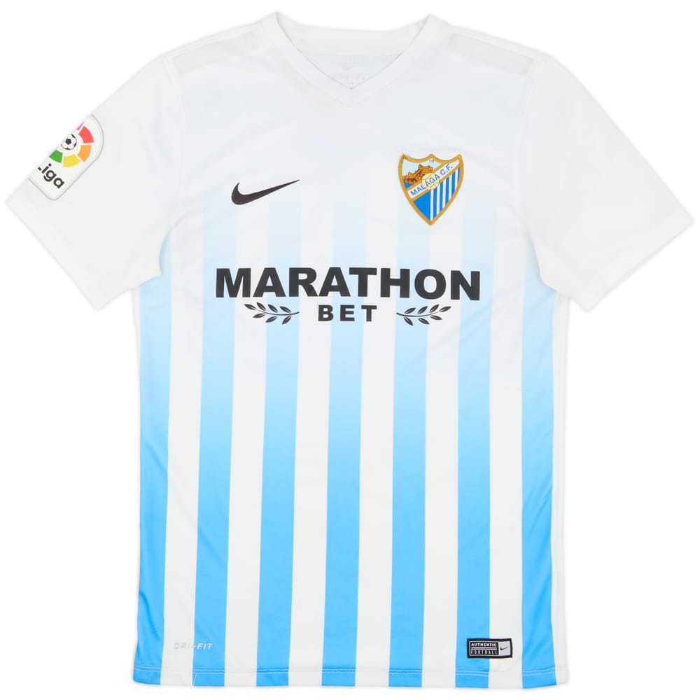 2016-17 Malaga Home Shirt - 4/10 - (S)