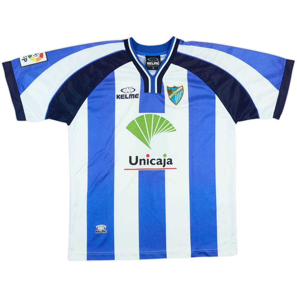 1999-00 Malaga Match Issue Home Shirt #6