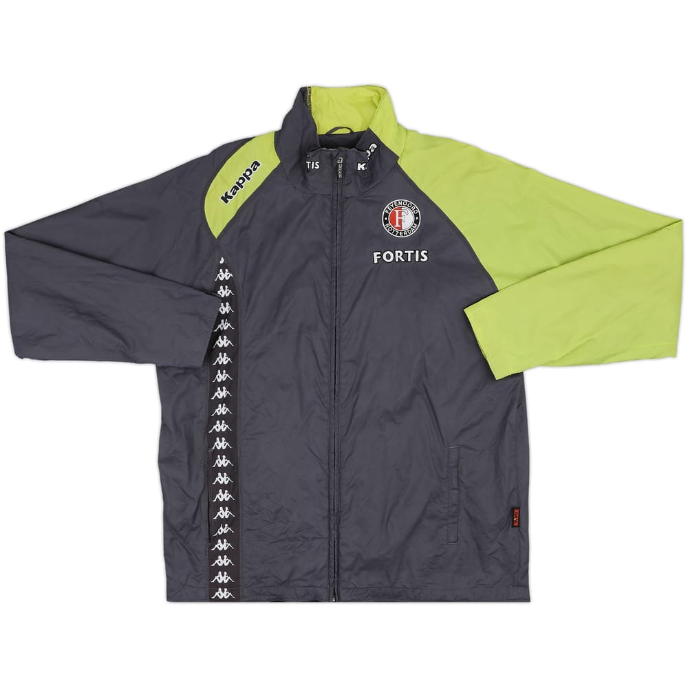 2007-08 Feyenoord Kappa Track Jacket - 8/10 - (XL)