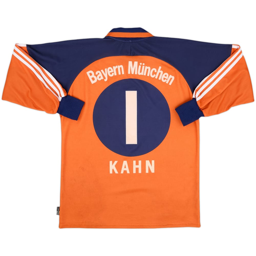 2000-01 Bayern Munich GK Shirt Kahn #1 - 7/10 - (S)