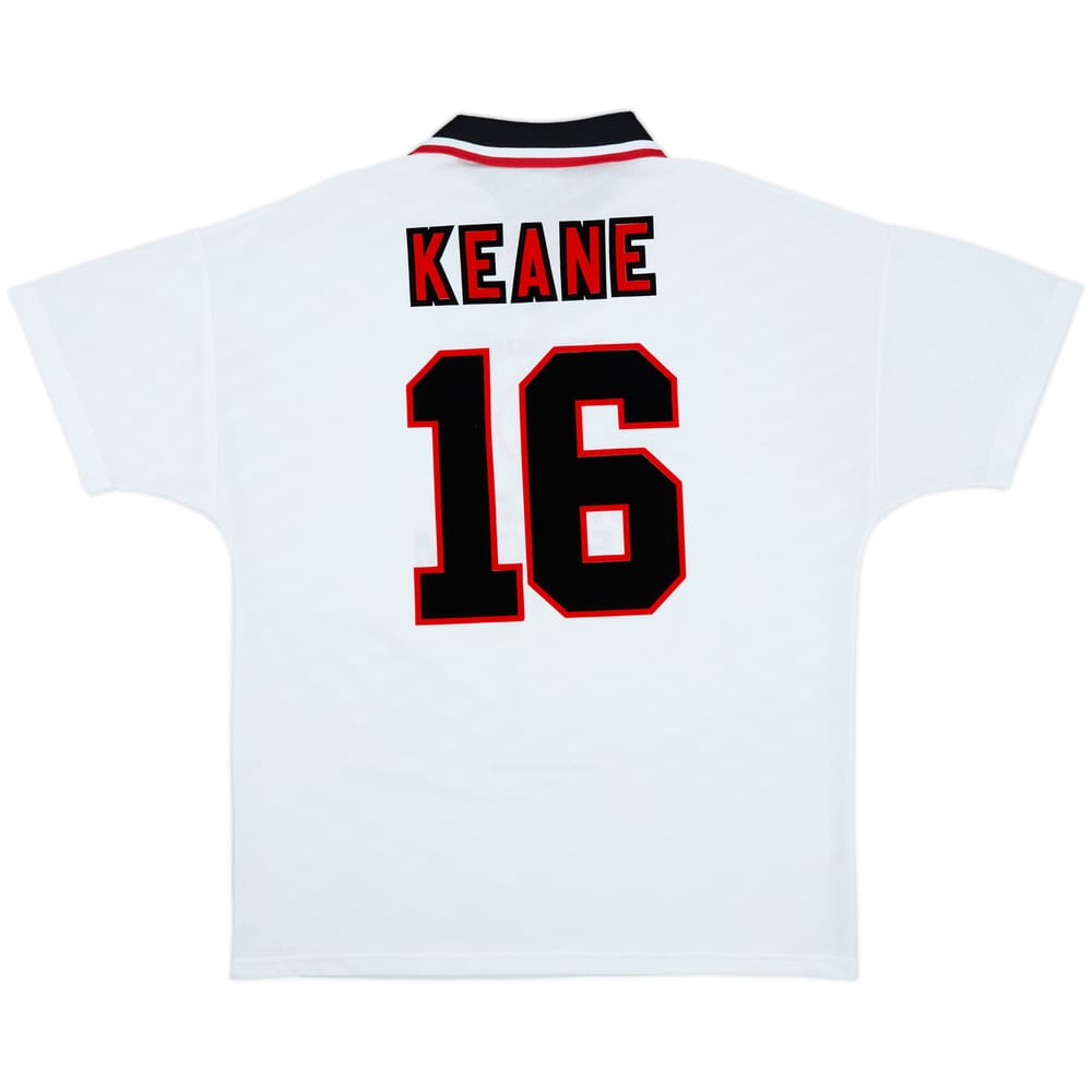 1996-97 Manchester United Away Shirt Keane #16 - 8/10 - (XL)