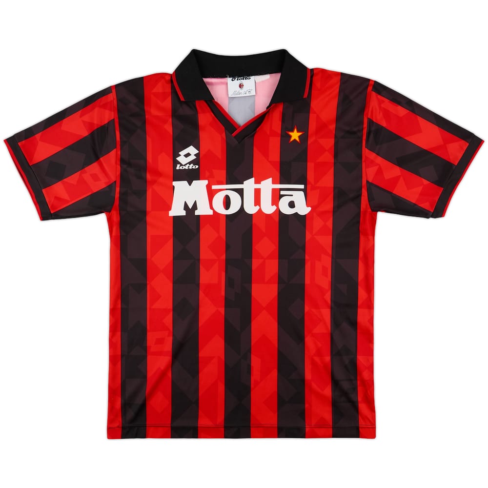 1993-94 AC Milan Home Shirt - 8/10 - (M)
