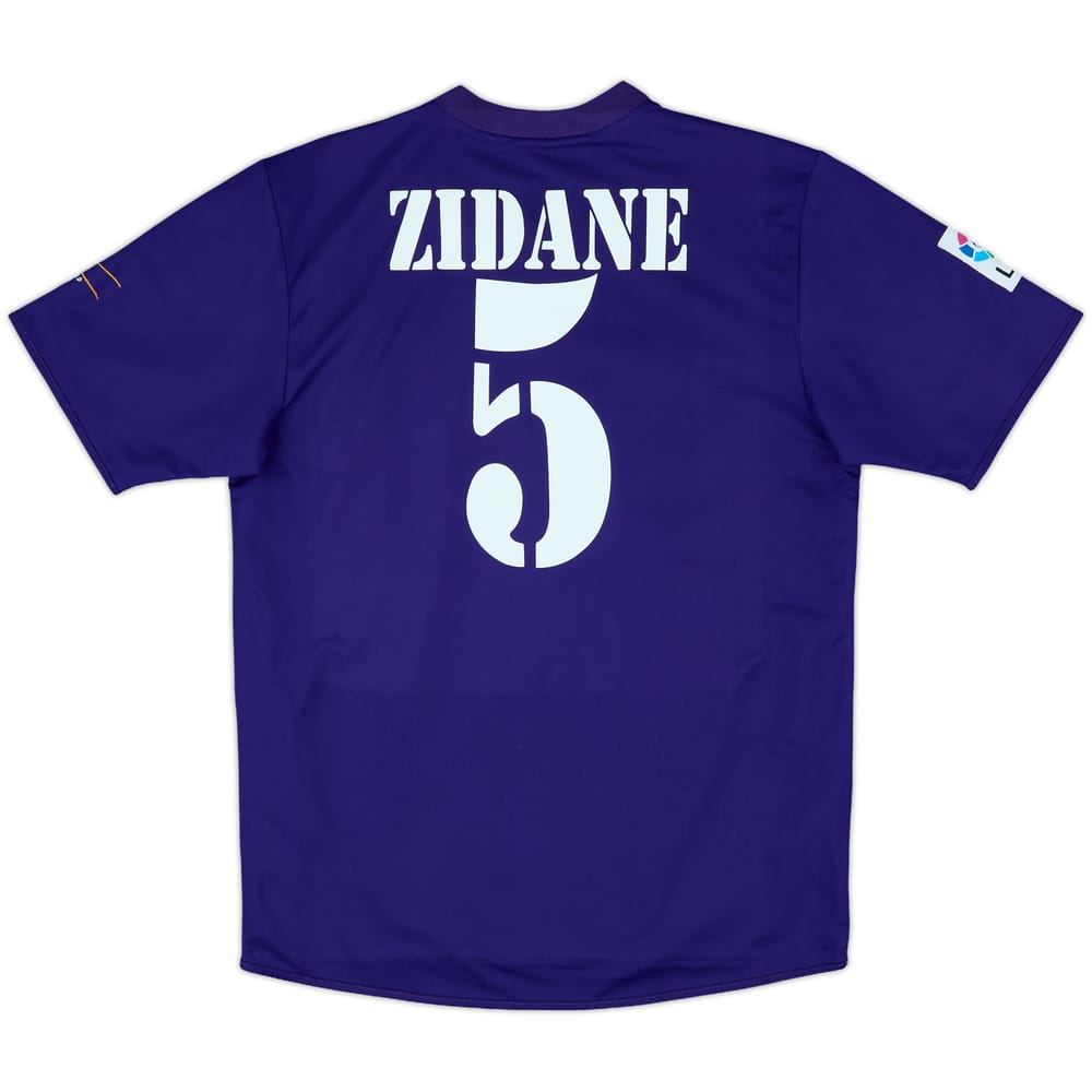 2001 Real Madrid Third Shirt Zidane #5 - 8/10 - (L)