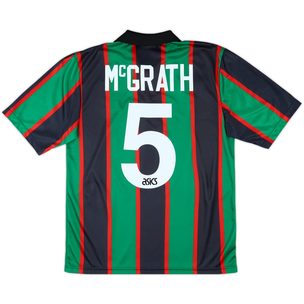 1993-95 Aston Villa Away Shirt McGrath #5 - 8/10 - (M)