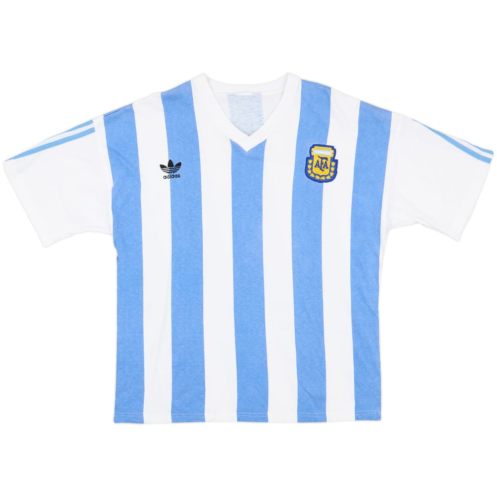 1991 Argentina Home Shirt - 9/10 - (L)