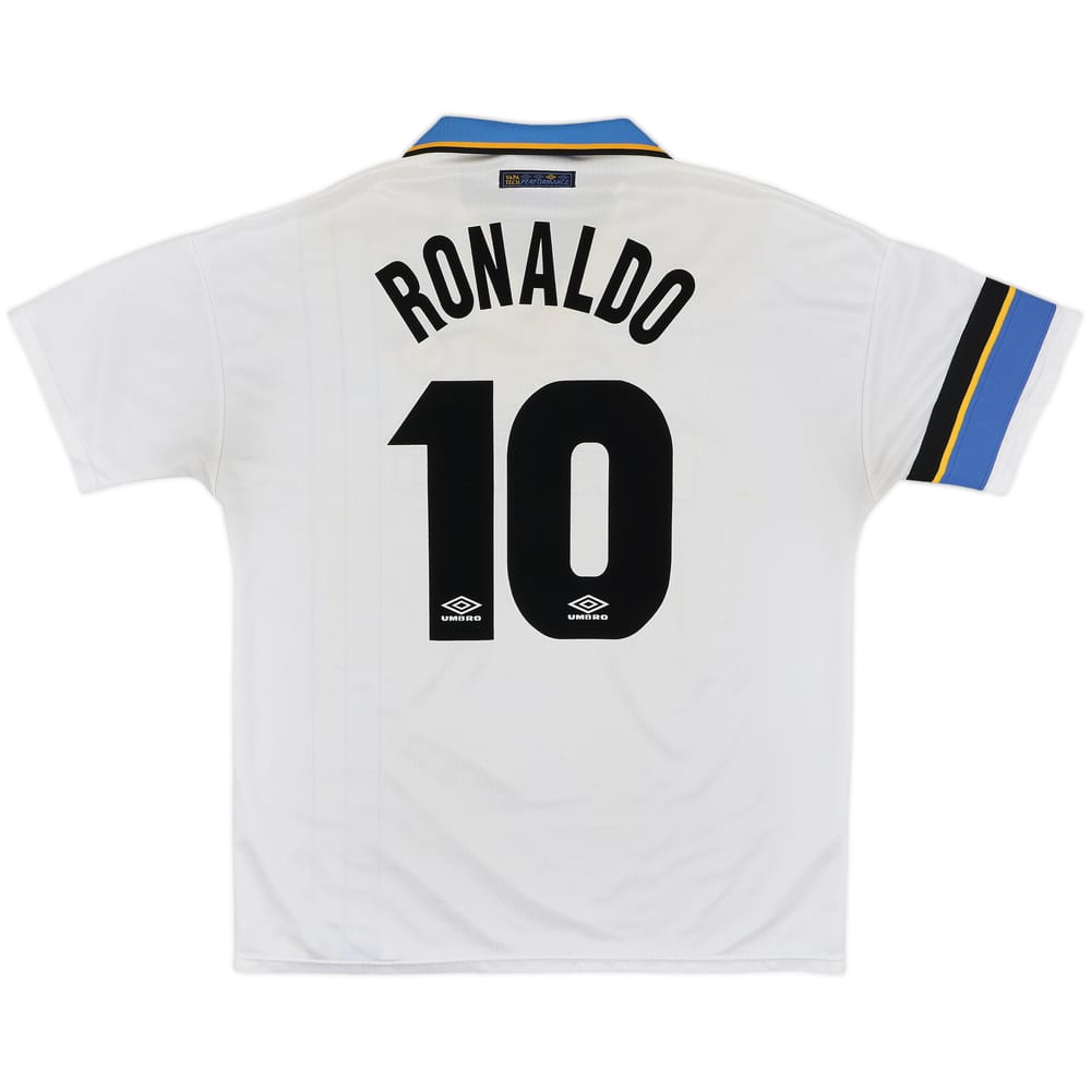 1997-98 Inter Milan Away Shirt Ronaldo #10 - 7/10 - (XL)