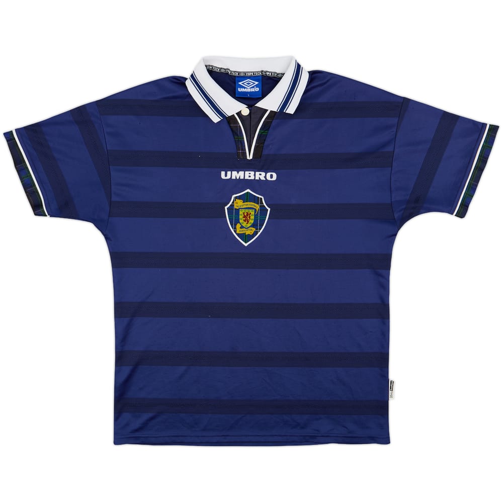 1998-00 Scotland Home Shirt - 8/10 - (L)
