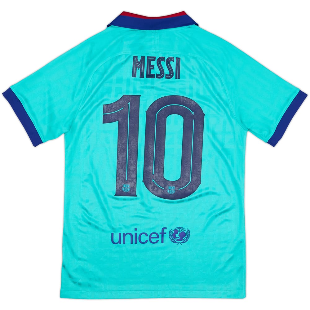 2019-20 Barcelona Third CL Shirt Messi #10 - 9/10 - (S)