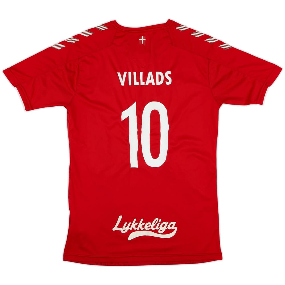 2019 Denmark Handball LykkeLiga Home Shirt Villads #10 - 7/10 - (S)