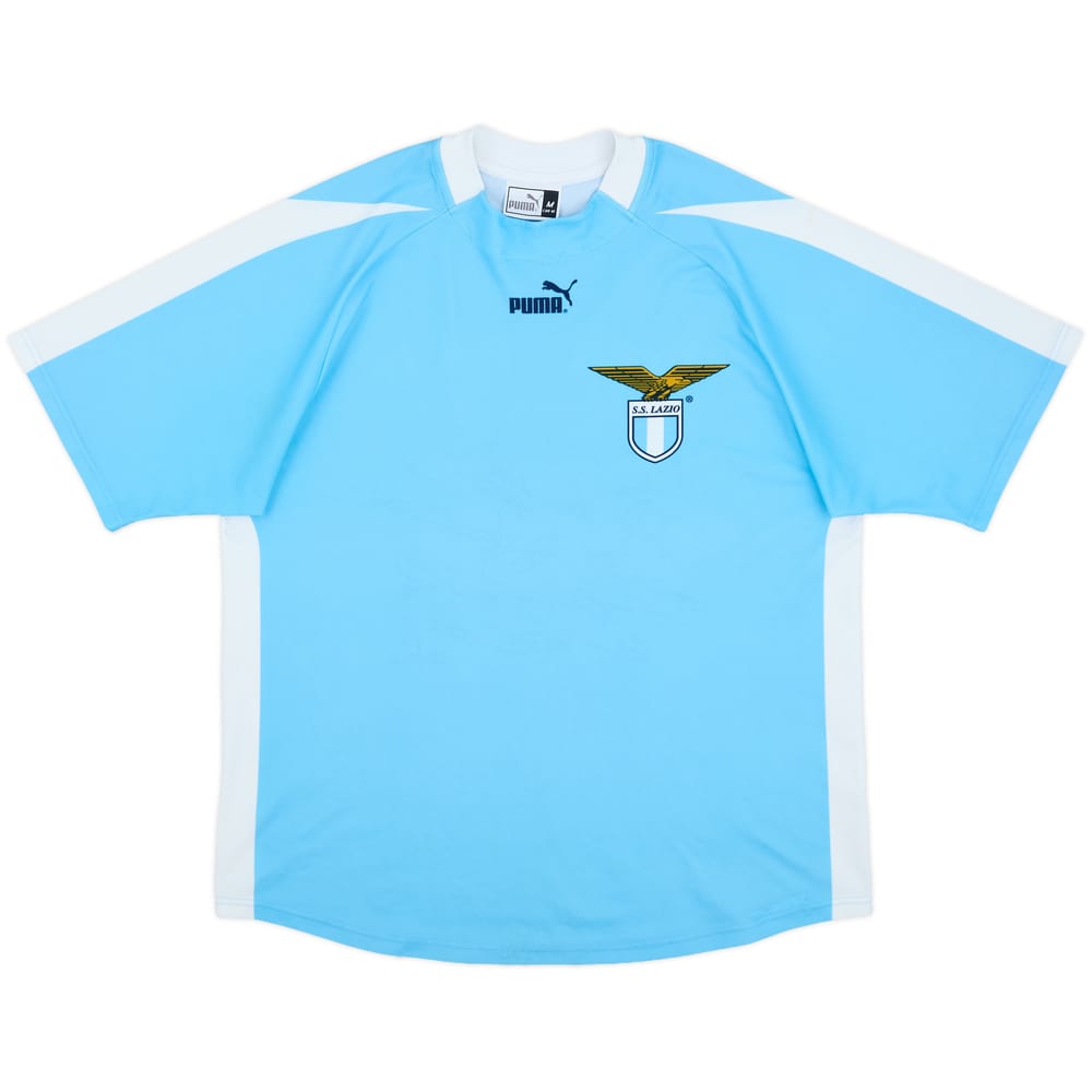 2003-04 Lazio Signed Home Shirt - 7/10 - (M)