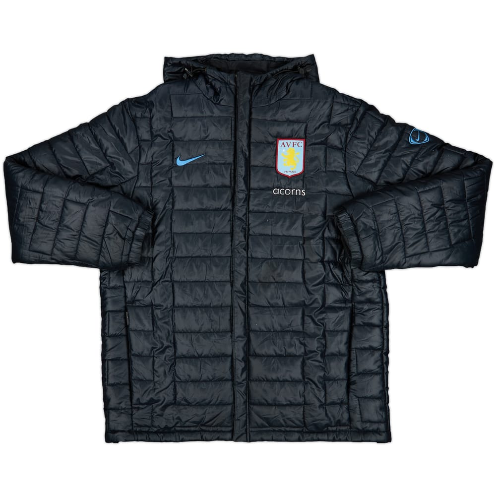 2009-10 Aston Villa Nike Padded Bench Coat - 8/10 - (XL)