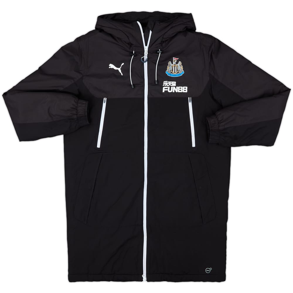 2019-20 Newcastle United Puma Padded Bench Coat - 8/10 - (M)