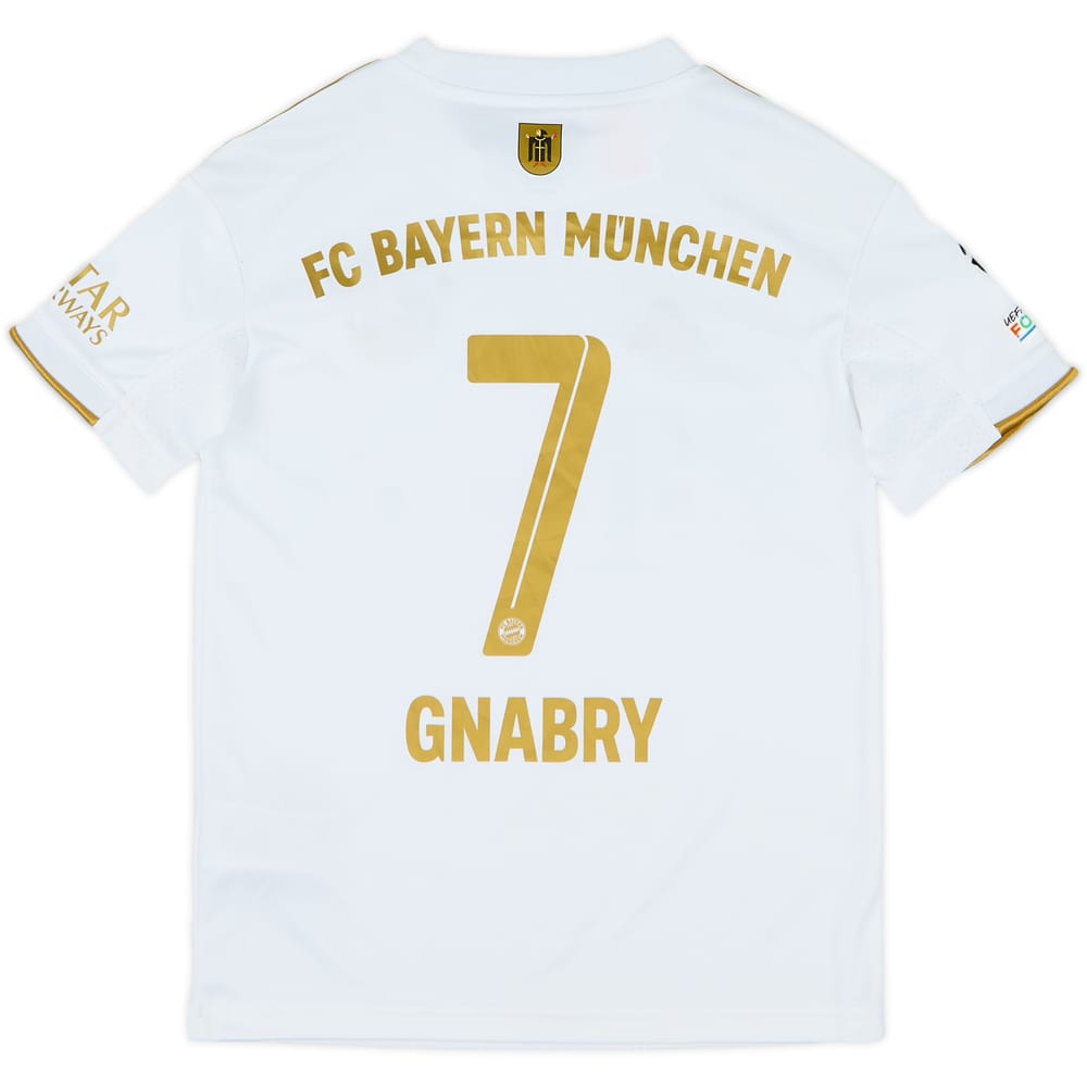2022-23 Bayern Munich Away Shirt Gnabry #7 - 7/10 - (S.Boys)