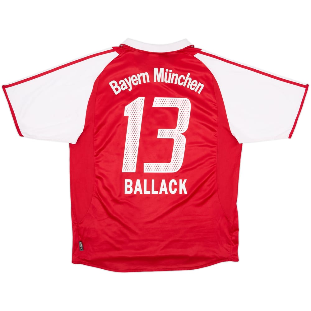 2004-05 Bayern Munich Home Shirt Ballack #13 - 6/10 - (L)