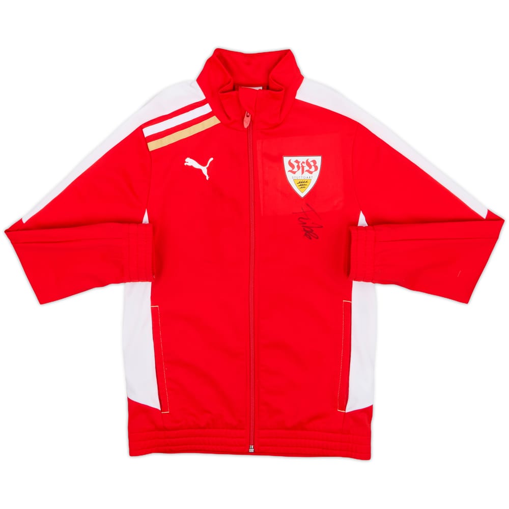 2013-14 Stuttgart Signed Puma Track Jacket - 7/10 - (M.Boys)