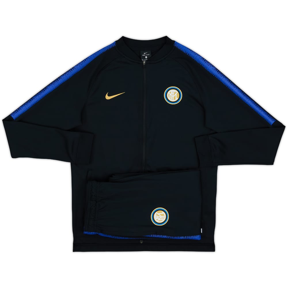 2018-19 Inter Milan Nike Full Tracksuit - 10/10 - (XL.Boys)