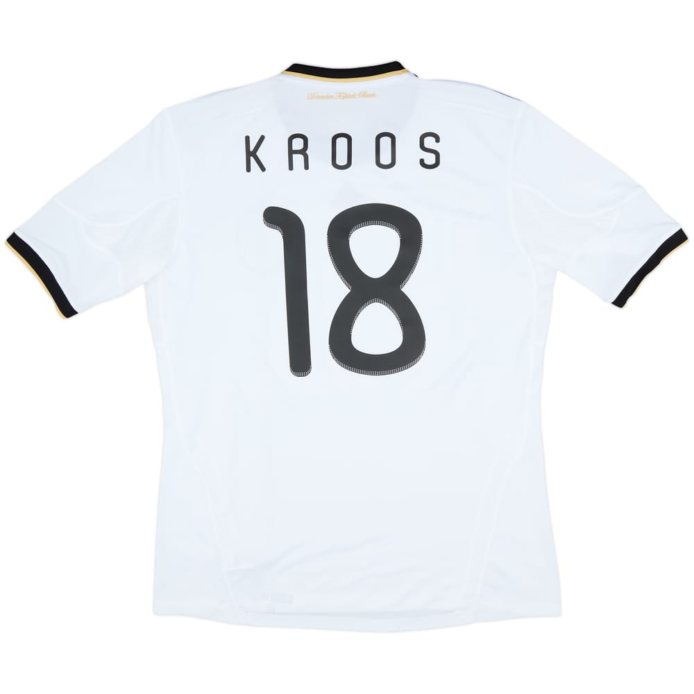 2010-11 Germany Home Shirt Kroos #18 - 9/10 - (XL)
