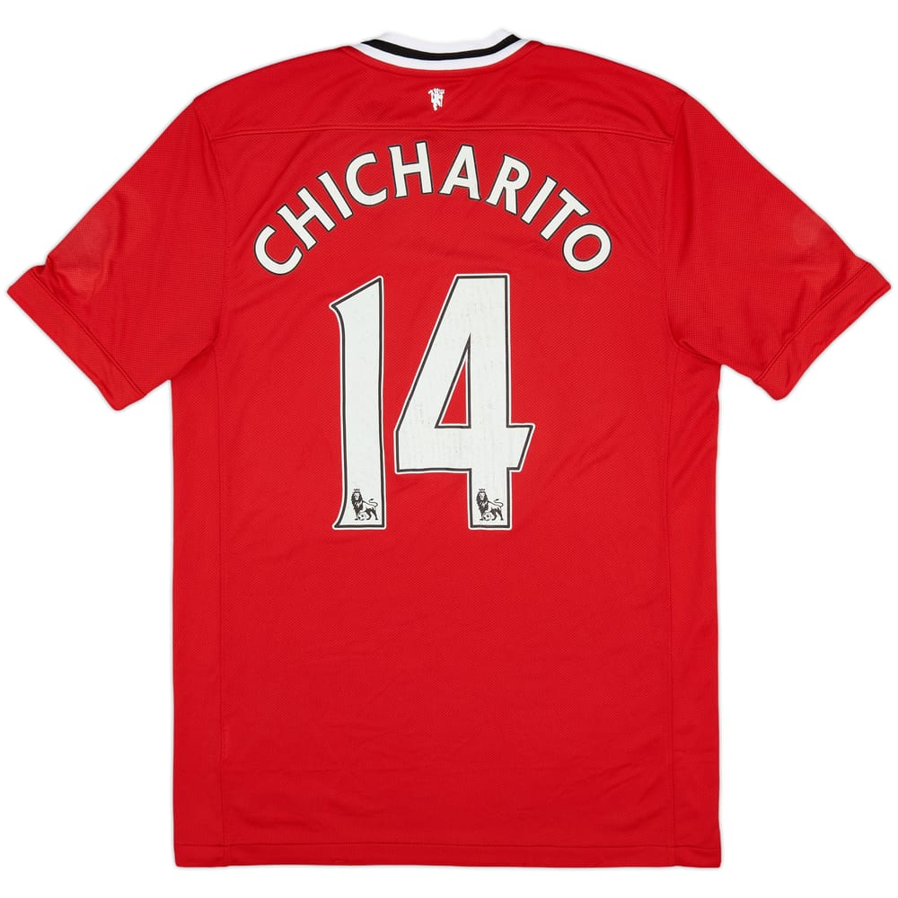 2011-12 Manchester United Home Shirt Chicharito #14 - 5/10 - (M)