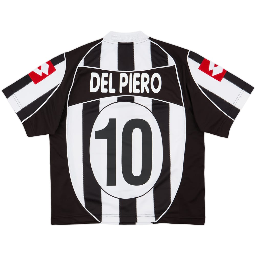 2002-03 Juventus Home Shirt Del Piero #10 - 8/10 - (L)