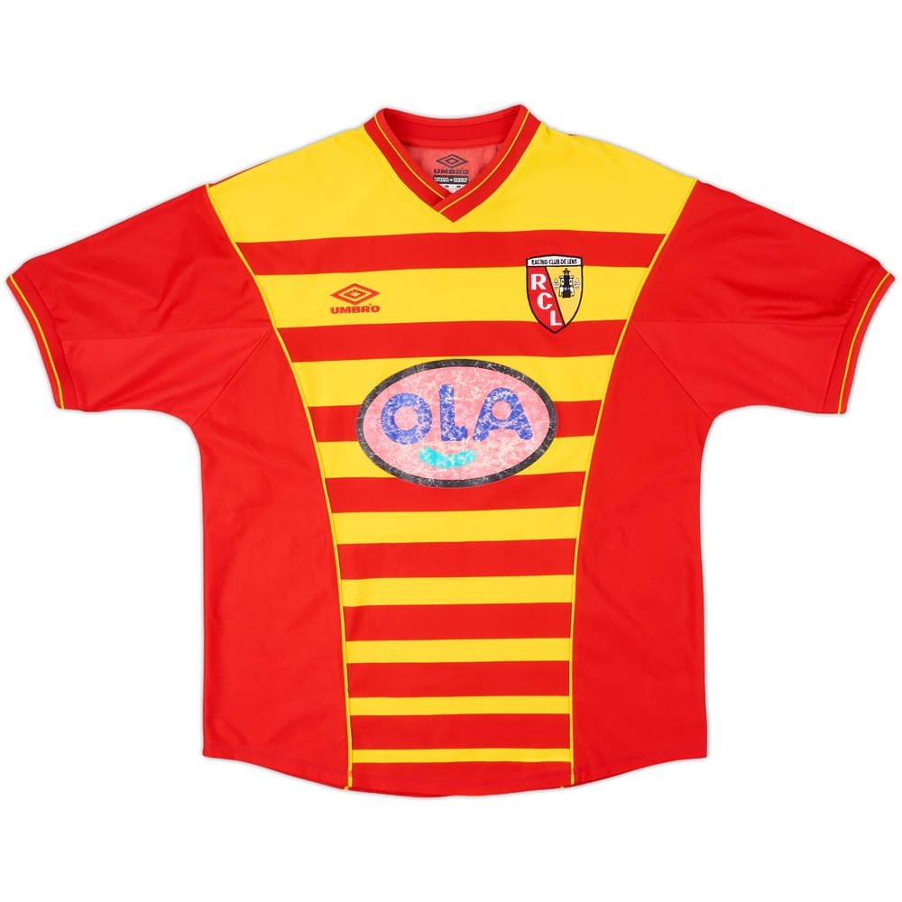 2000-01 Lens Home Shirt - 6/10 - (L)