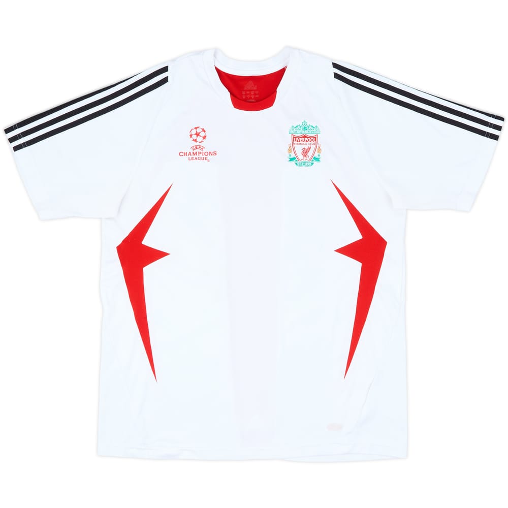 2007-08 Liverpool Champions League Training Shirt - 5/10 - (L)