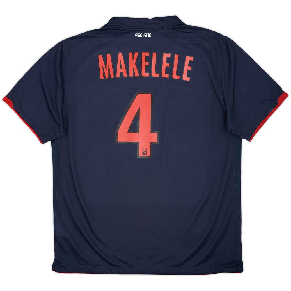 2010-11 Paris Saint-Germain Away Shirt Makelele #4 - 7/10 - (XL)