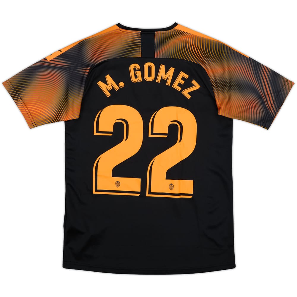 2019-20 Valencia Away Shirt M. Gomez #22 (S)
