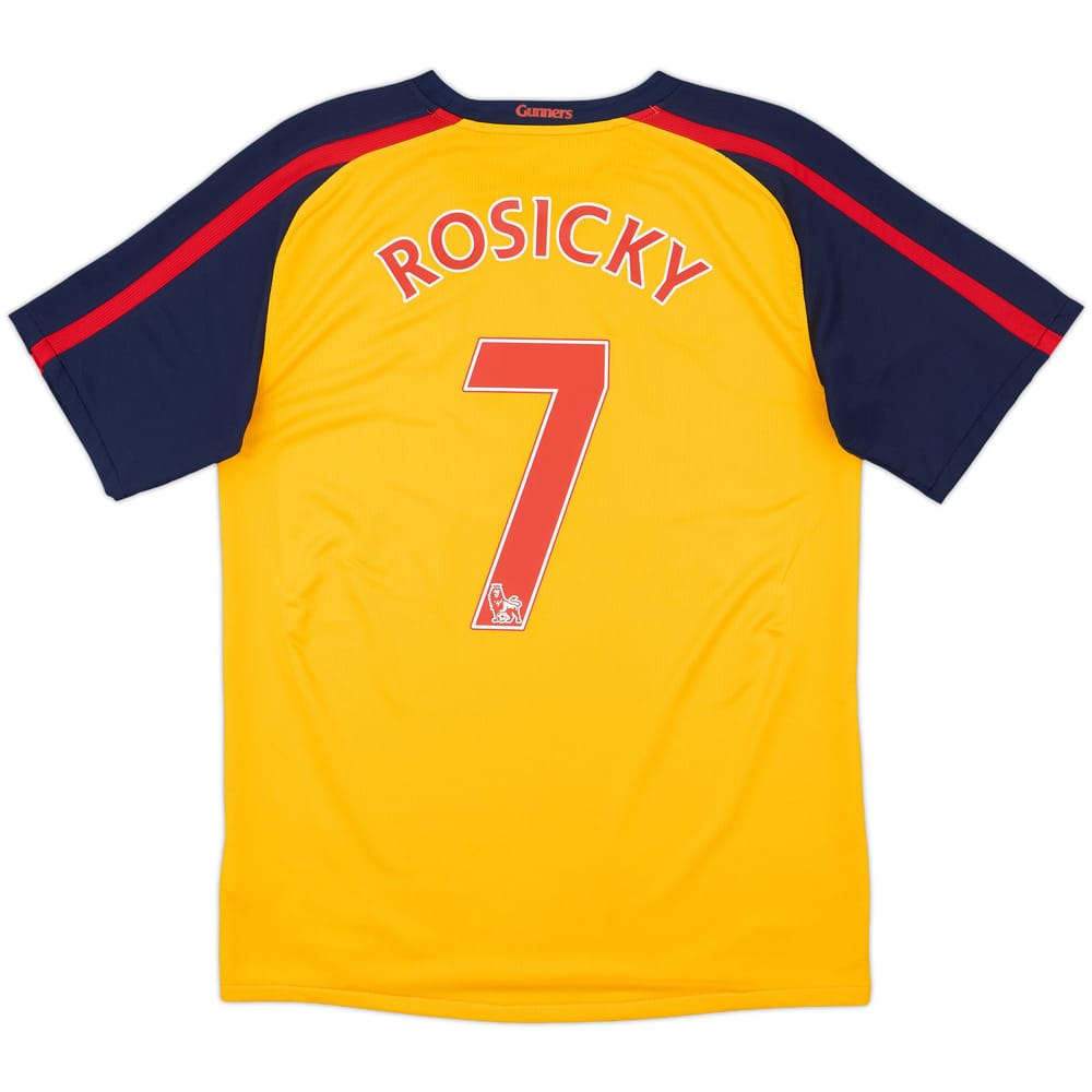 2008-09 Arsenal Away Shirt Rosicky #7 - 6/10 - (S)