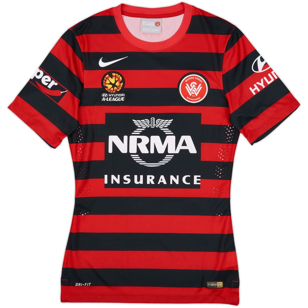 2014-15 Western Sydney Wanderers Authentic Home Shirt - 9/10 - (S)