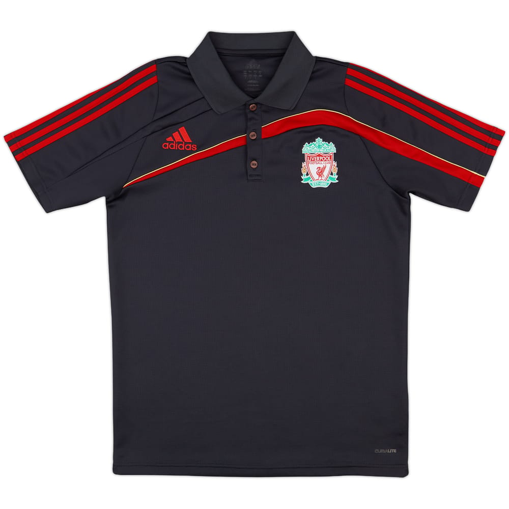 2009-10 Liverpool adidas Polo Shirt - 8/10 - (M)