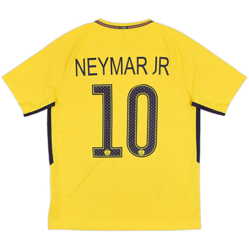 2017-18 Paris Saint-Germain Away Shirt Neymar Jr #10 - 5/10 - (M)