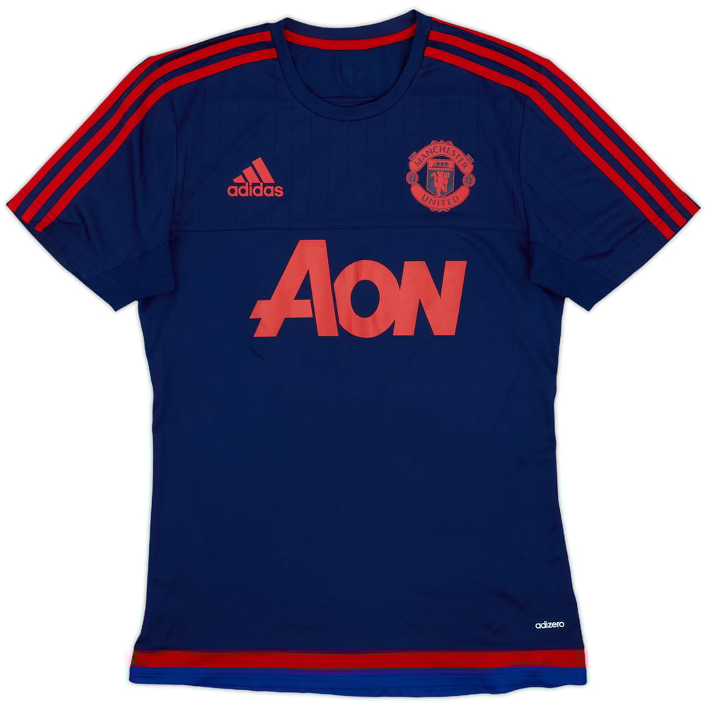 2015-16 Manchester United adizero Training Shirt - 6/10 - (S)