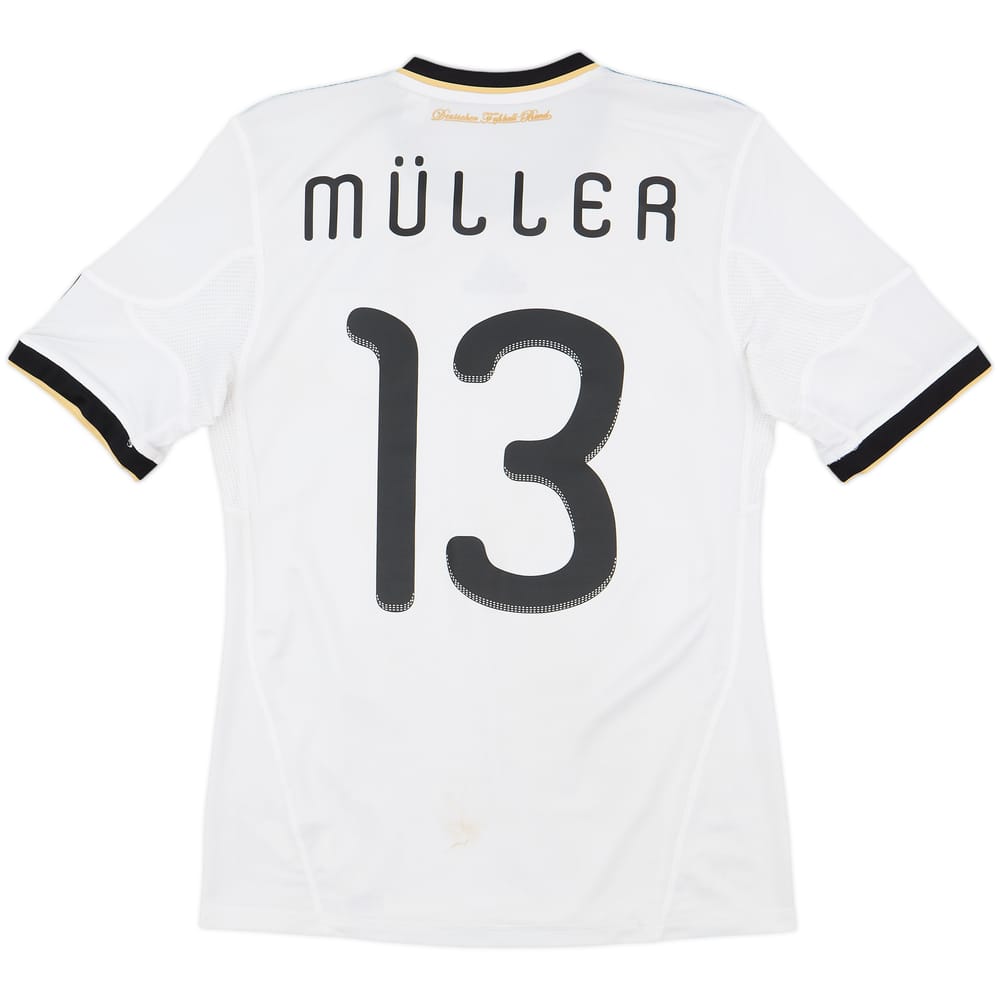 2010-11 Germany Home Shirt Muller #13 - 4/10 - (S)
