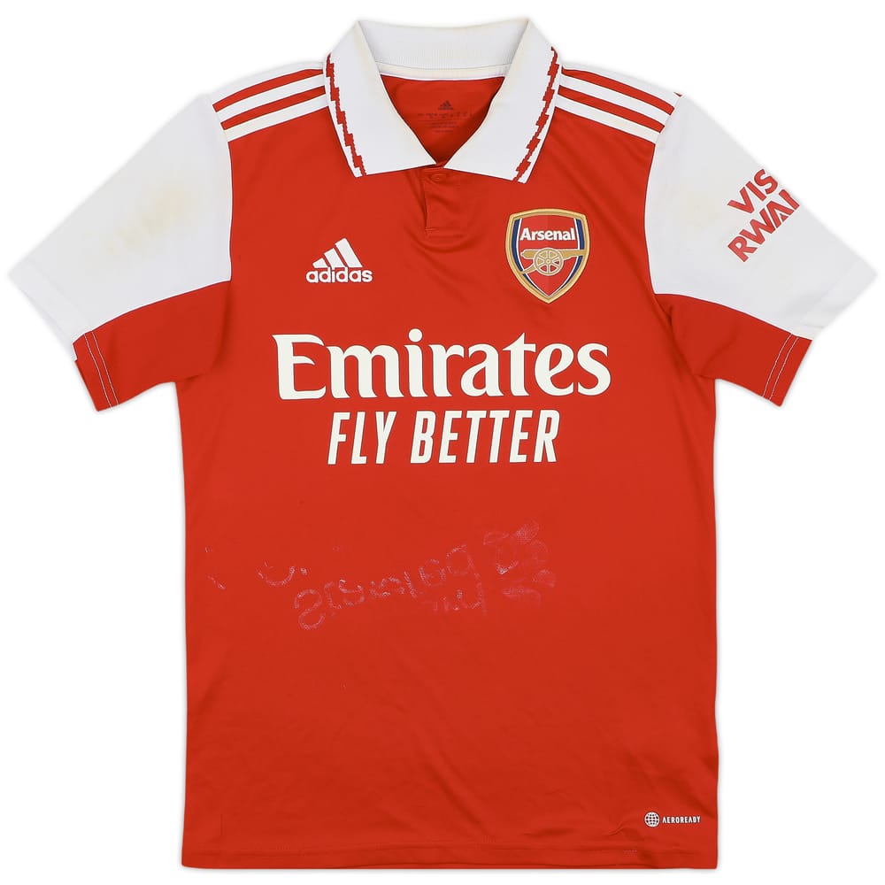 2022-23 Arsenal Home Shirt - 5/10 - (L.Boys)