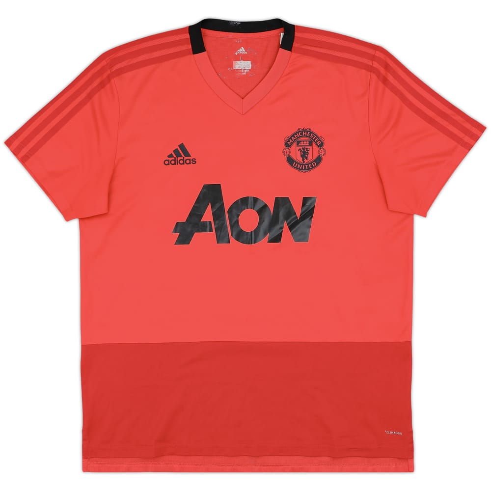 2018-19 Manchester United adidas Training Shirt - 8/10 - (L)