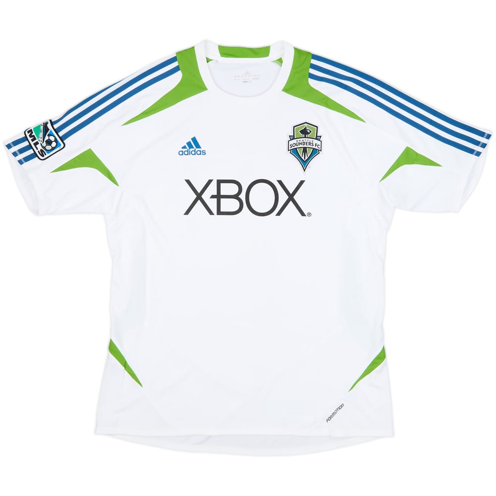 2012 Seattle Sounders adidas Formotion Training Shirt - 9/10 - (L)