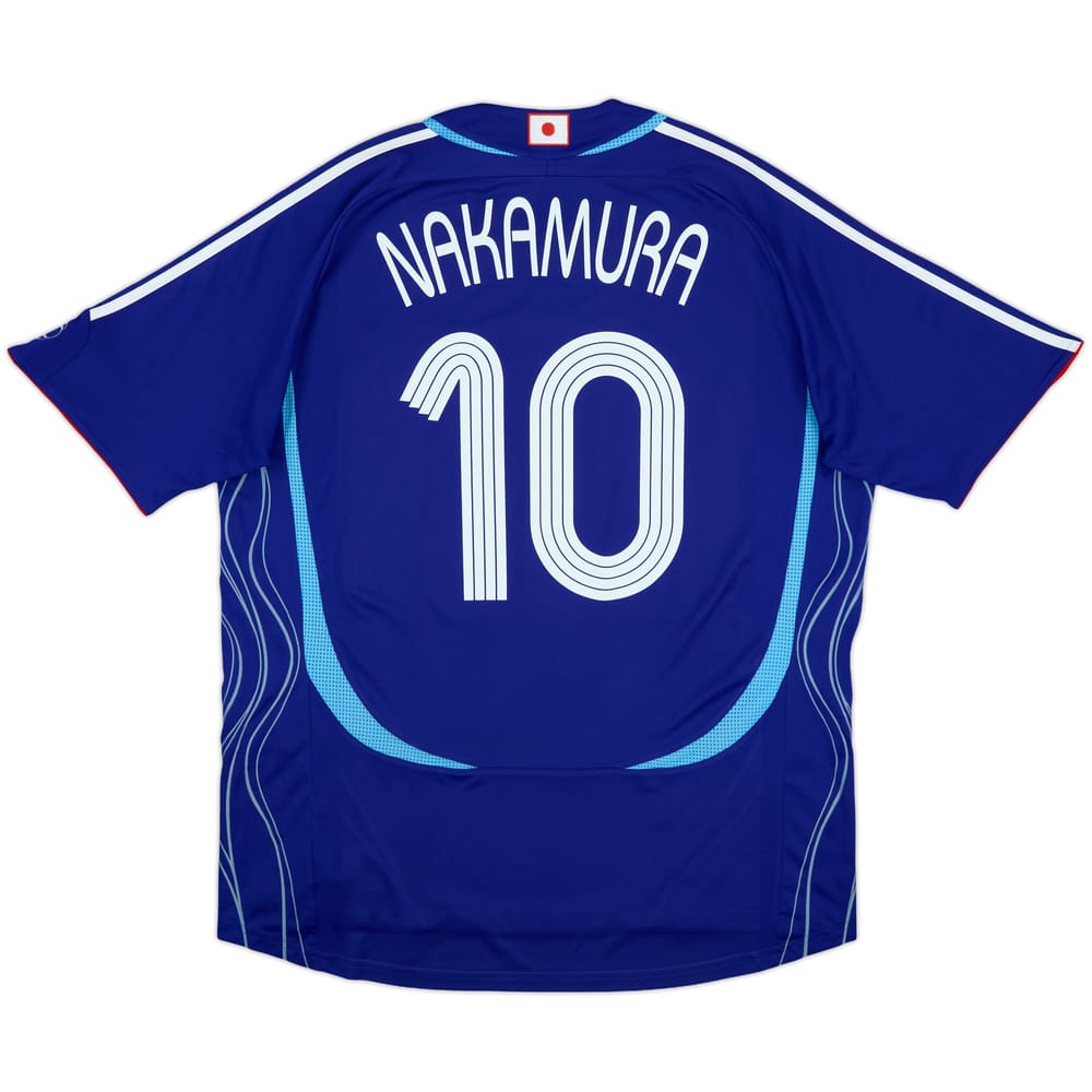 2006-08 Japan Home Shirt Nakamura #10 - 8/10 - (XL)