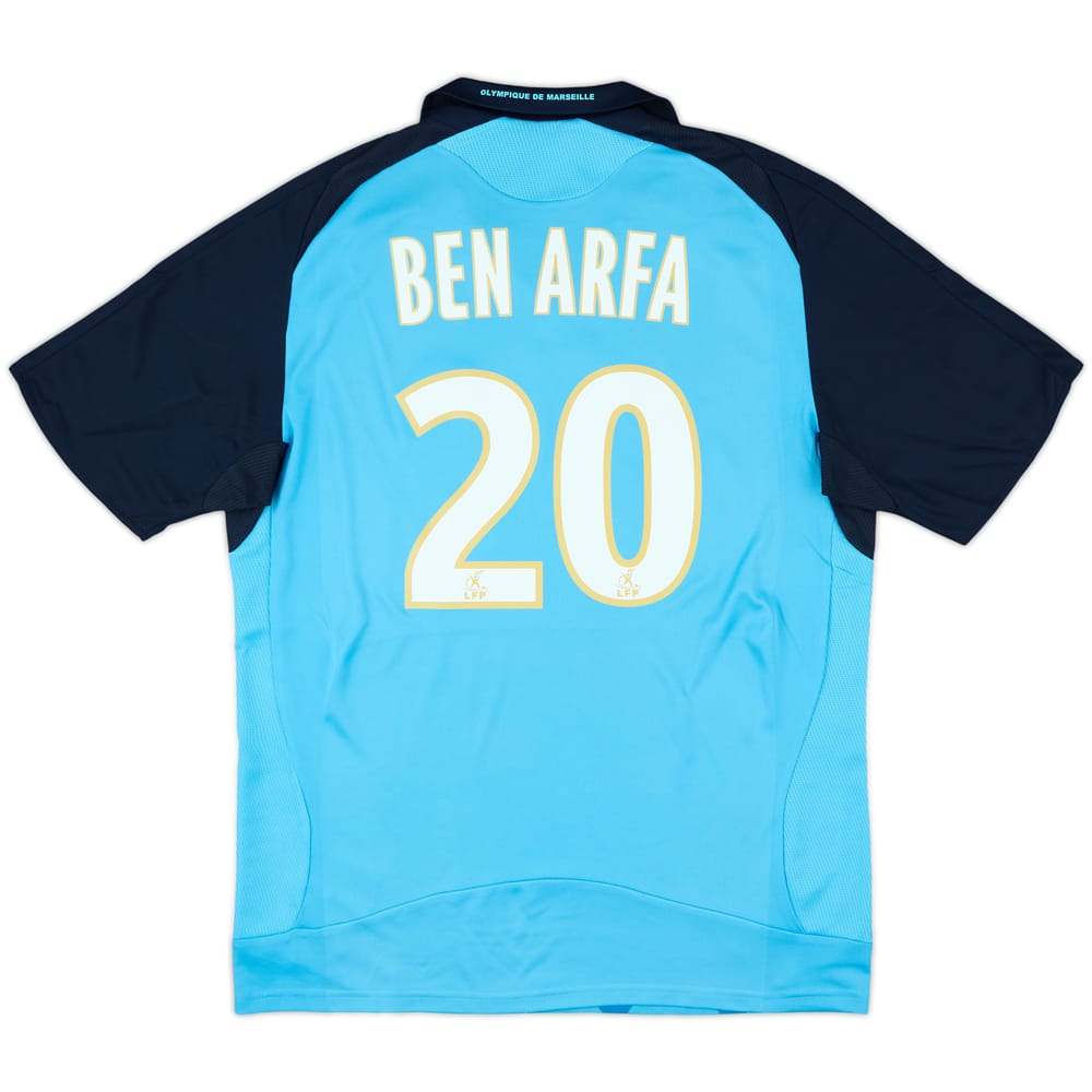 2008-09 Olympique Marseille Away Shirt Ben Arfa #20 - 8/10 - (L)