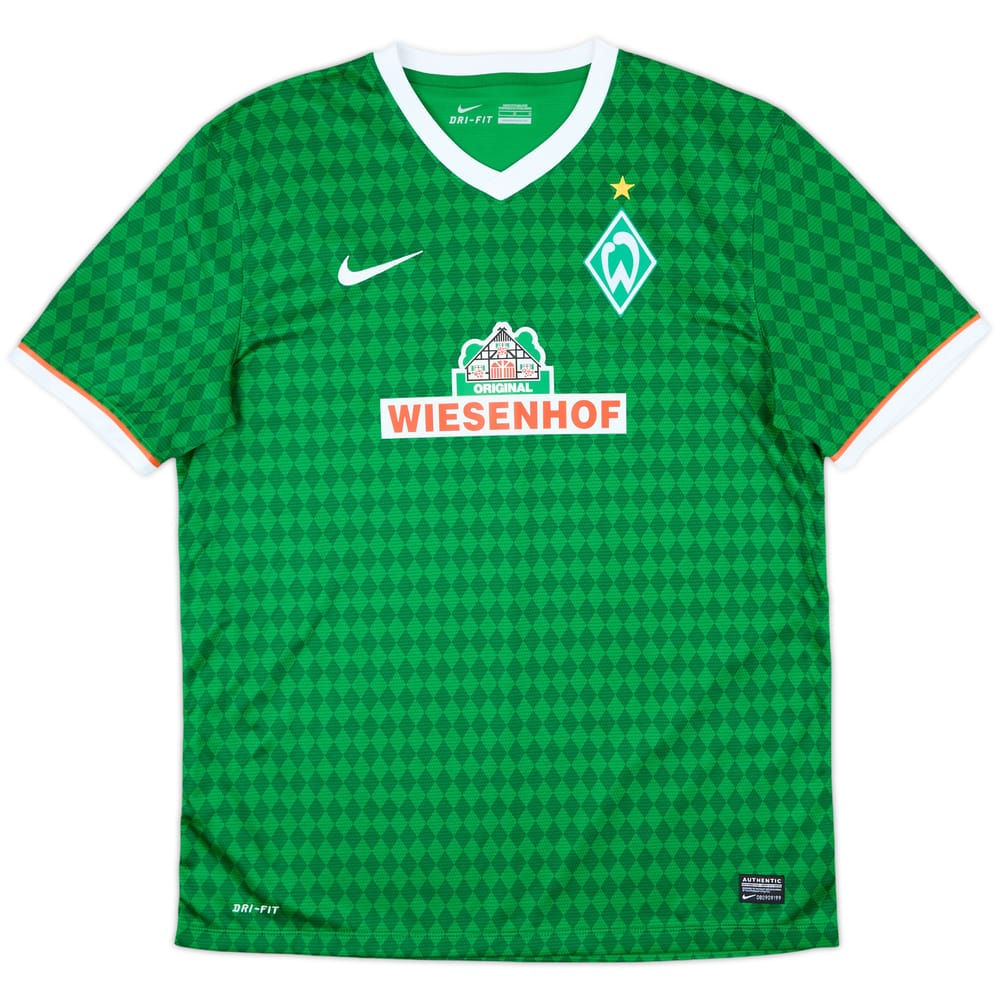 2013-14 Werder Bremen Home Shirt - 10/10 - (L)