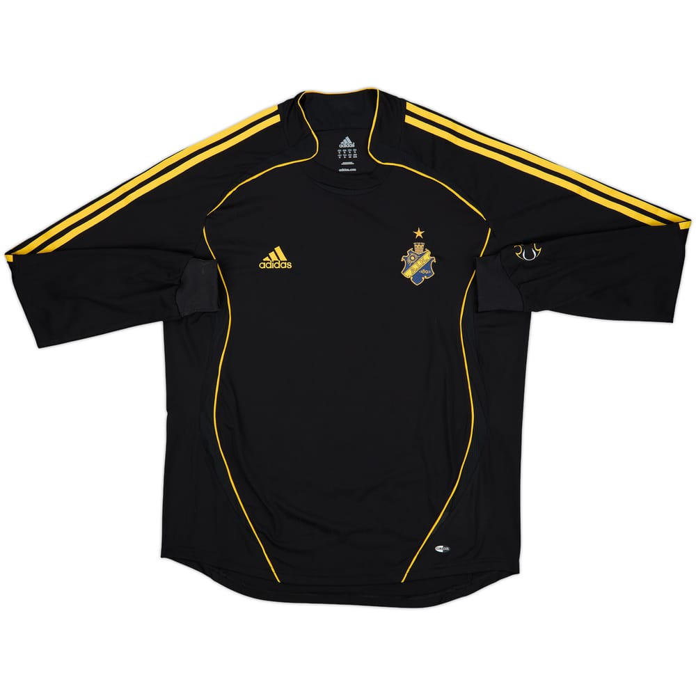 2006 AIK Stockholm Home L/S Shirt - 9/10 - (XL)
