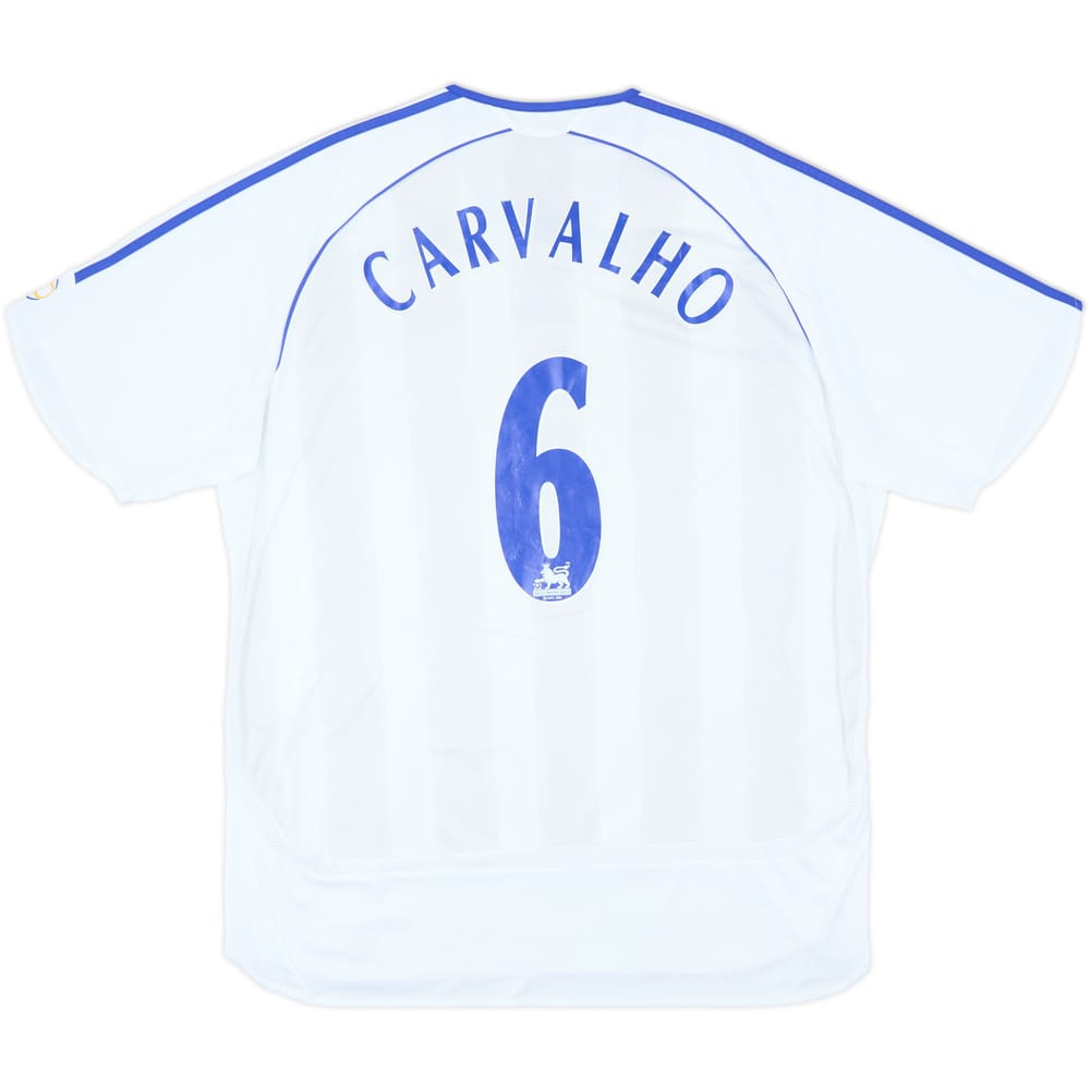 2006-07 Chelsea Away Shirt Carvalho #6 - 7/10 - (XL)