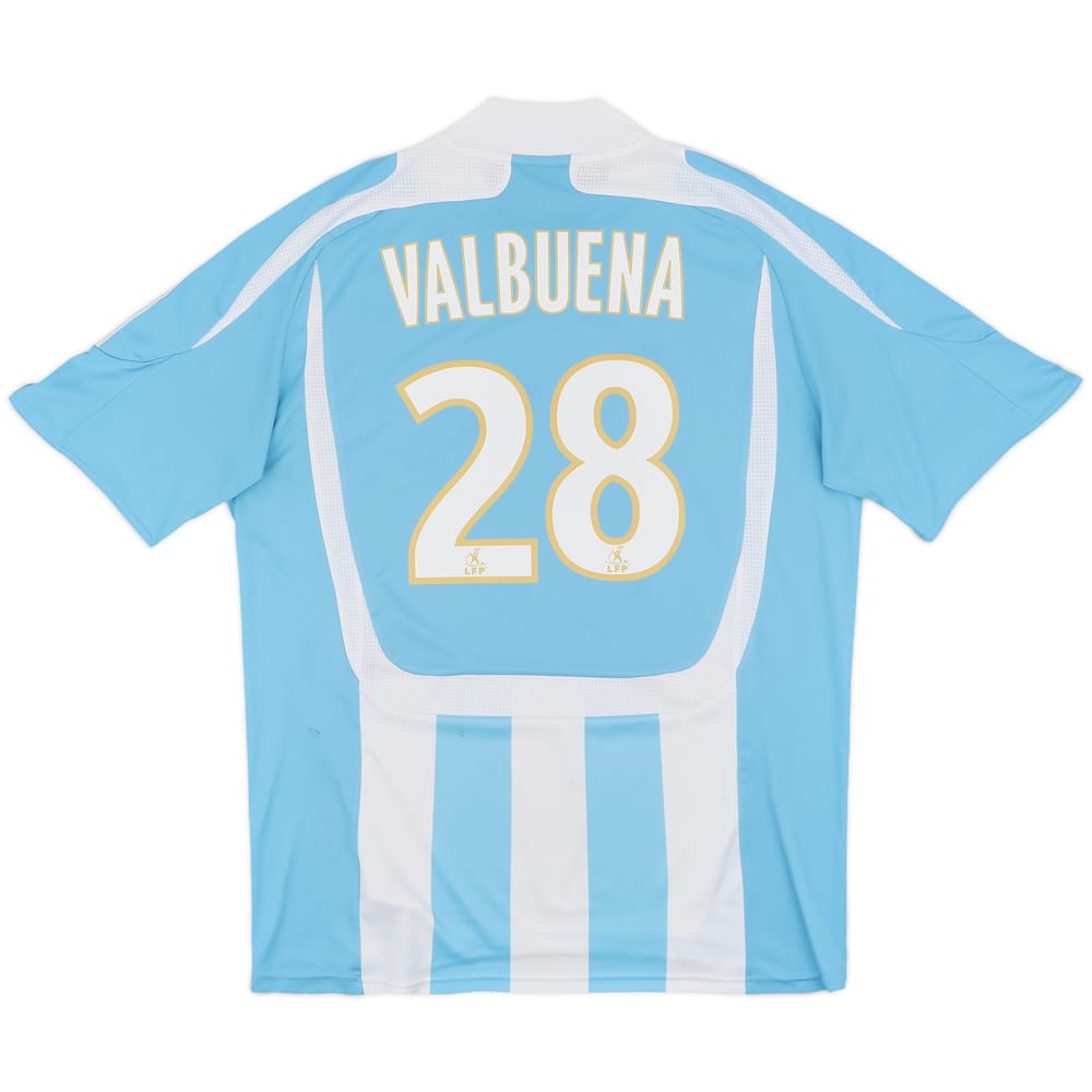 2007-08 Olympique Marseille Away Shirt Valbuena #28 - 7/10 - (L)
